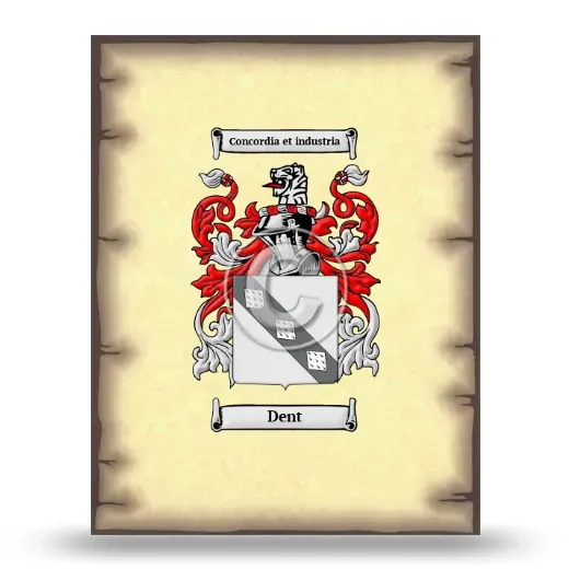 Dent Coat of Arms Print