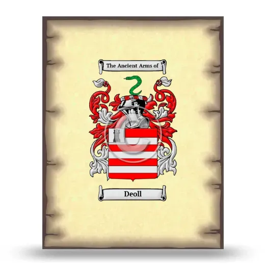 Deoll Coat of Arms Print