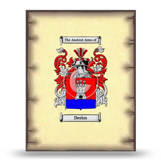 Derios Coat of Arms Print