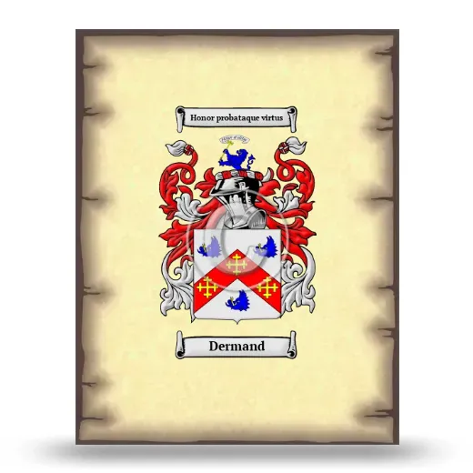Dermand Coat of Arms Print