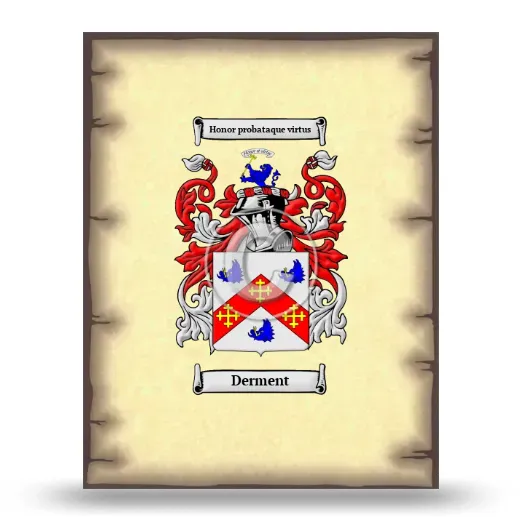 Derment Coat of Arms Print