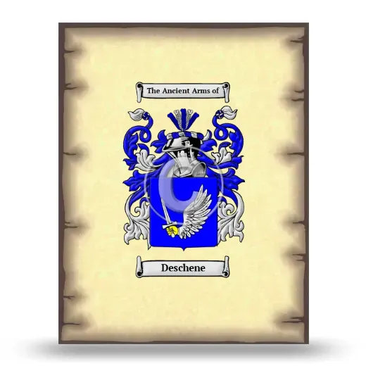 Deschene Coat of Arms Print