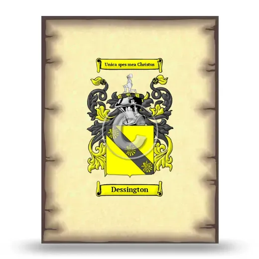 Dessington Coat of Arms Print