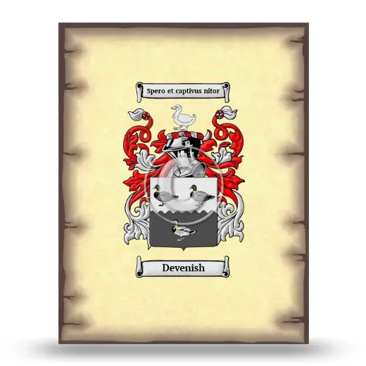 Devenish Coat of Arms Print