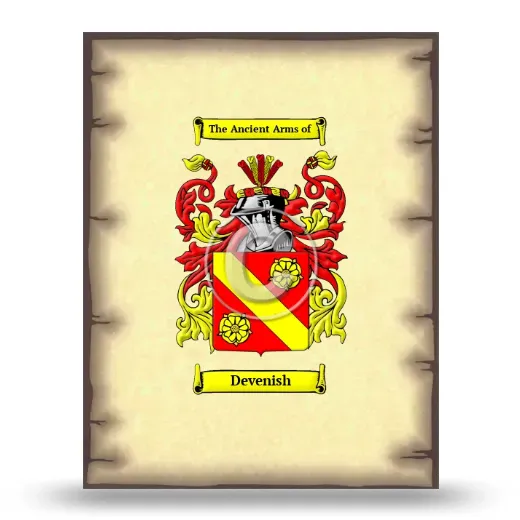 Devenish Coat of Arms Print
