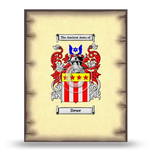 Dewe Coat of Arms Print