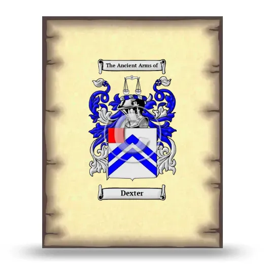 Dexter Coat of Arms Print