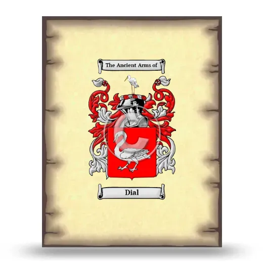 Dial Coat of Arms Print