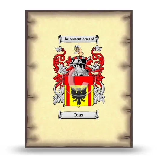 Dias Coat of Arms Print