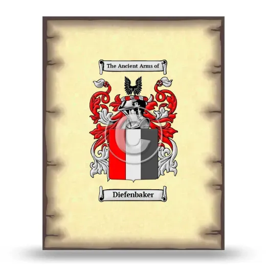 Diefenbaker Coat of Arms Print
