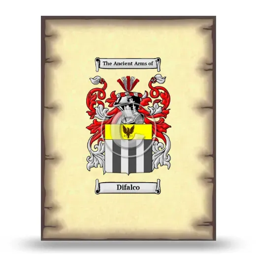 Difalco Coat of Arms Print
