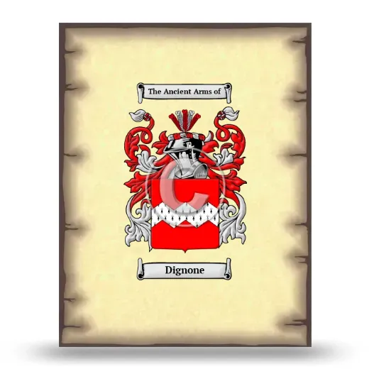 Dignone Coat of Arms Print