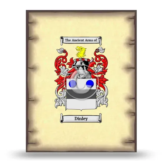 Dinley Coat of Arms Print