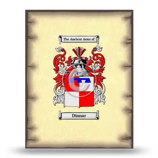 Dinnar Coat of Arms Print