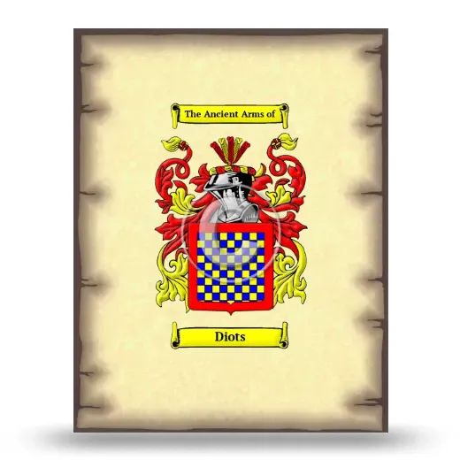 Diots Coat of Arms Print