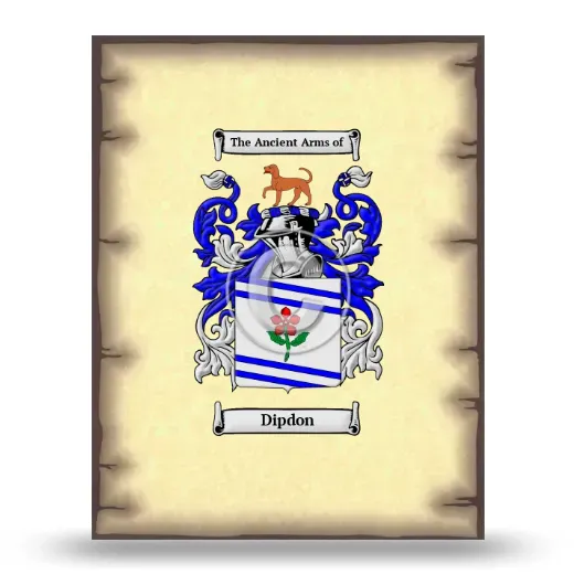 Dipdon Coat of Arms Print