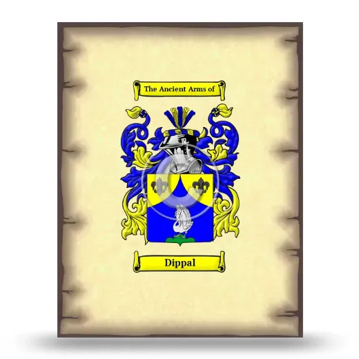 Dippal Coat of Arms Print