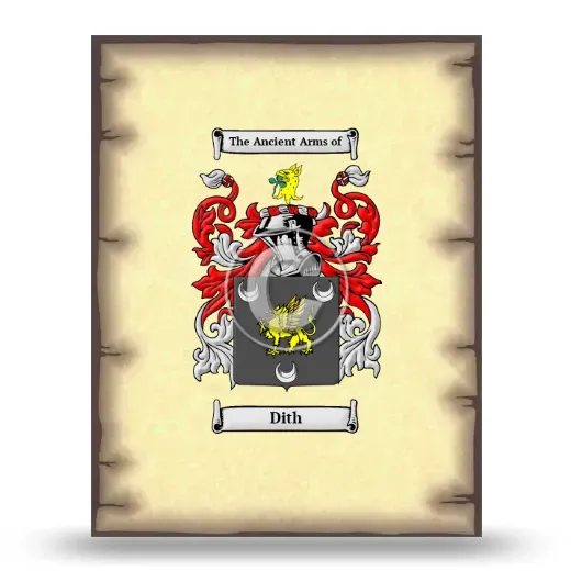 Dith Coat of Arms Print