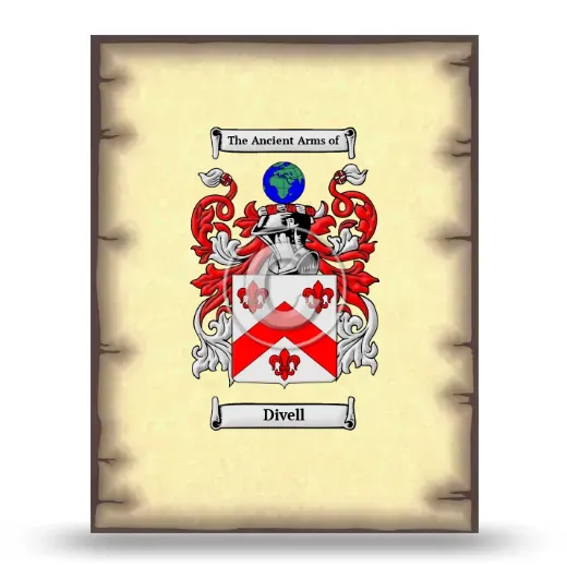 Divell Coat of Arms Print