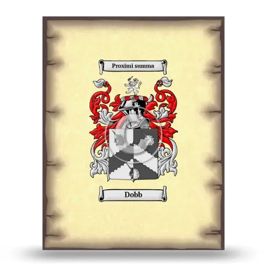 Dobb Coat of Arms Print