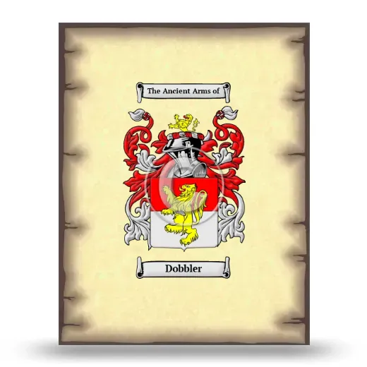 Dobbler Coat of Arms Print