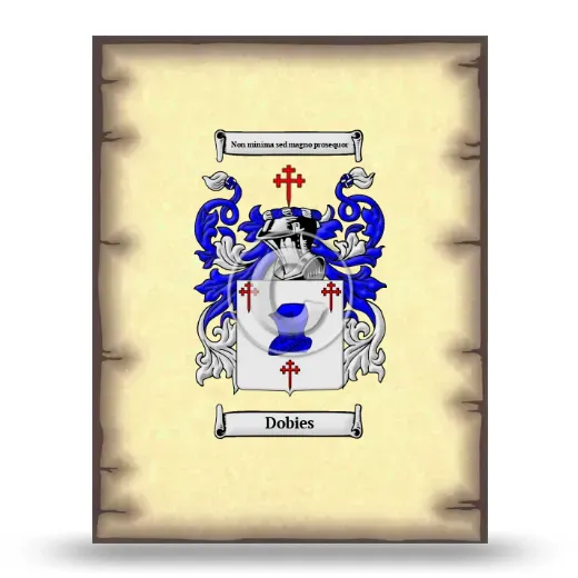 Dobies Coat of Arms Print