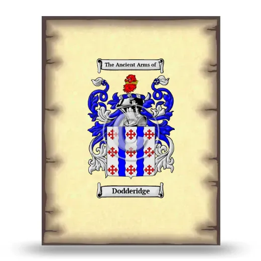 Dodderidge Coat of Arms Print