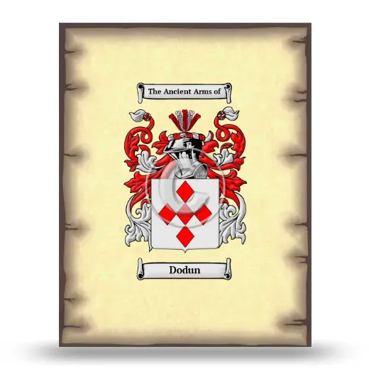 Dodun Coat of Arms Print