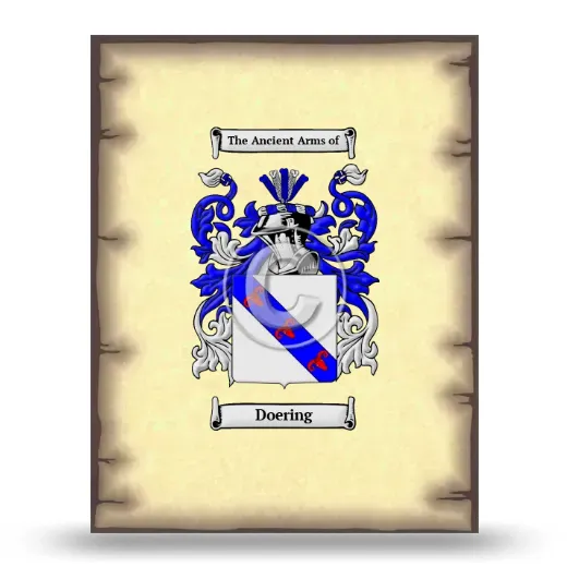 Doering Coat of Arms Print