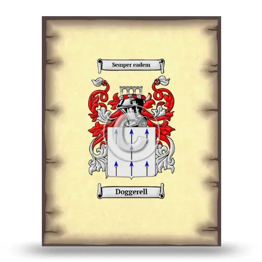 Doggerell Coat of Arms Print