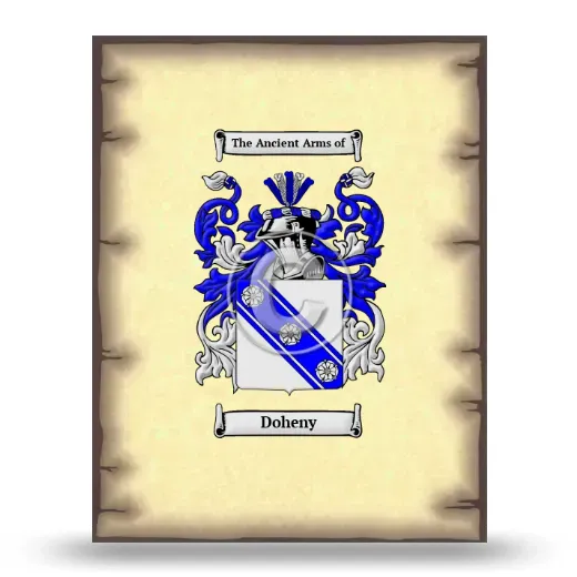 Doheny Coat of Arms Print