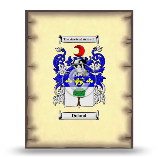 Doland Coat of Arms Print