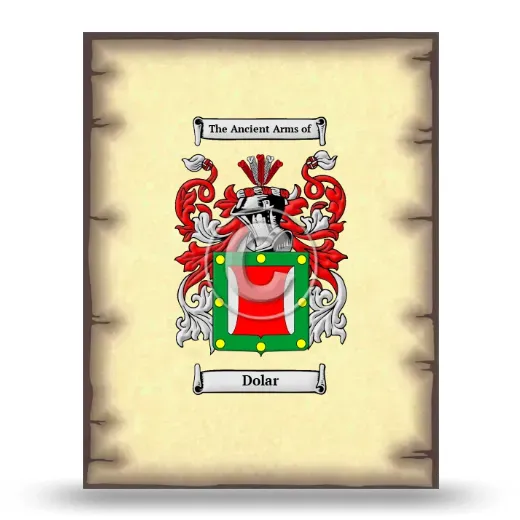 Dolar Coat of Arms Print