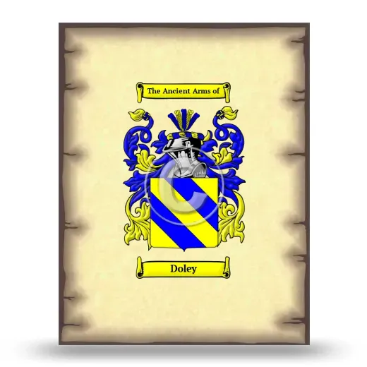 Doley Coat of Arms Print