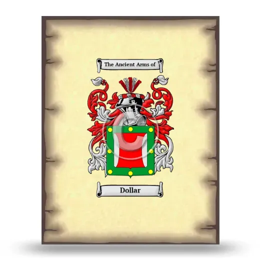 Dollar Coat of Arms Print