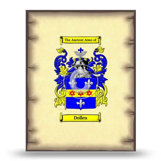 Dollen Coat of Arms Print