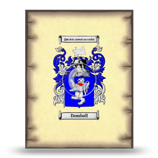 Domball Coat of Arms Print