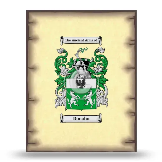 Donaho Coat of Arms Print