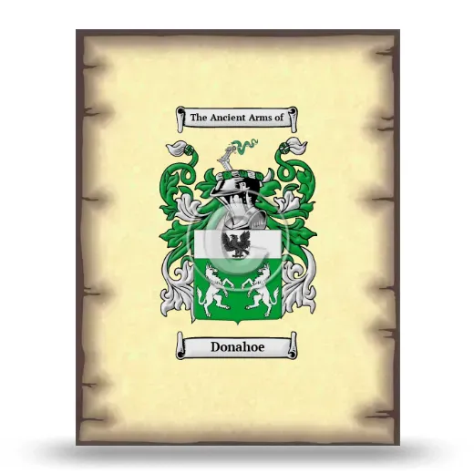 Donahoe Coat of Arms Print