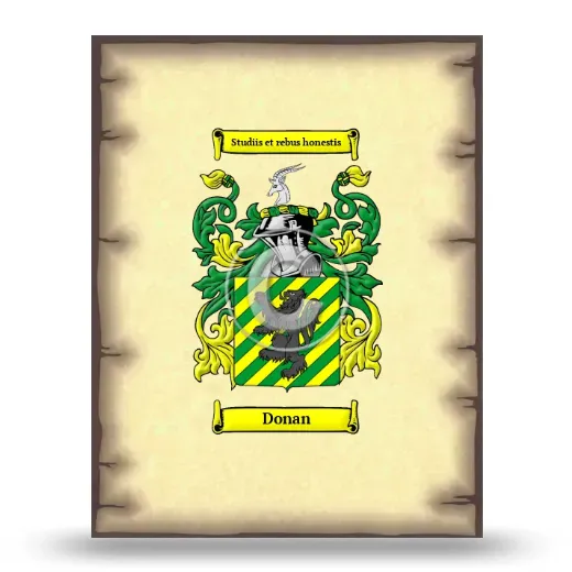 Donan Coat of Arms Print