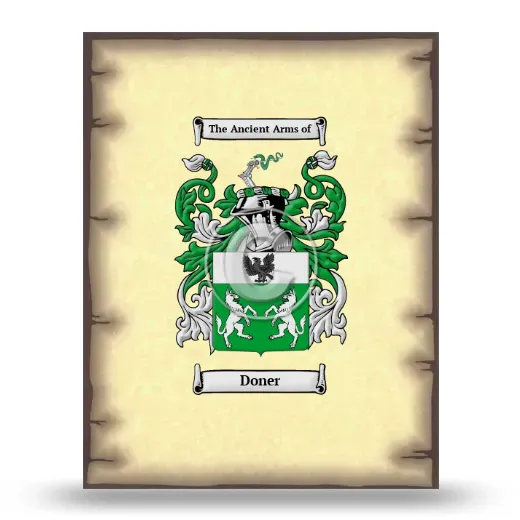 Doner Coat of Arms Print