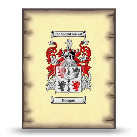 Dongan Coat of Arms Print