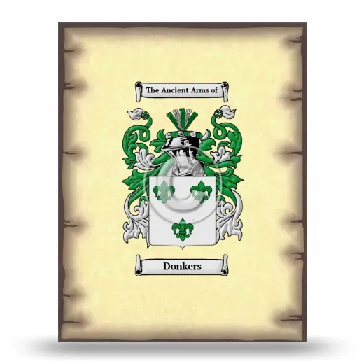 Donkers Coat of Arms Print