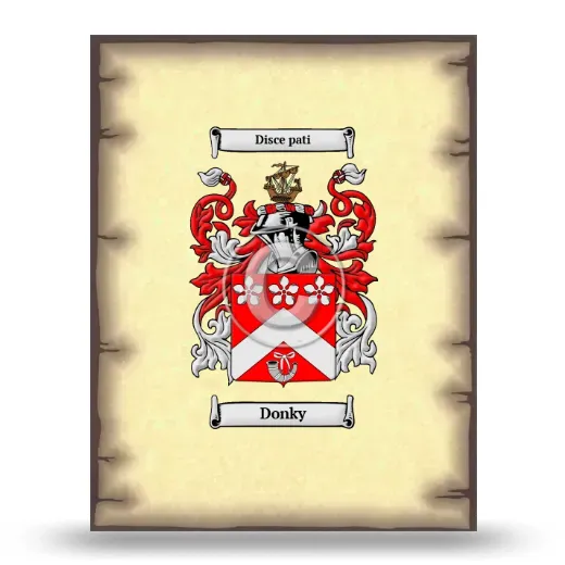 Donky Coat of Arms Print