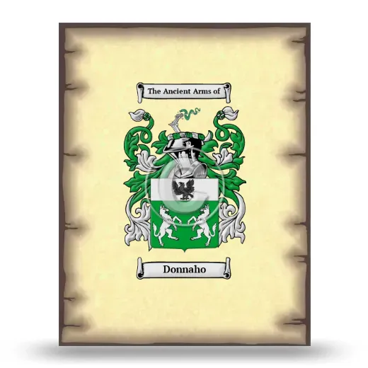 Donnaho Coat of Arms Print