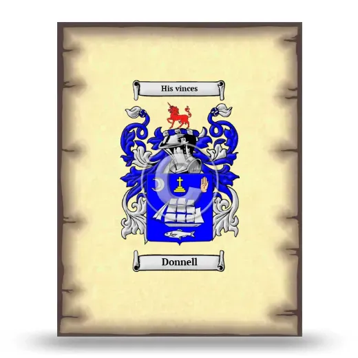Donnell Coat of Arms Print