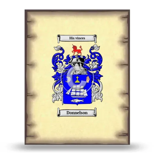 Donnelson Coat of Arms Print