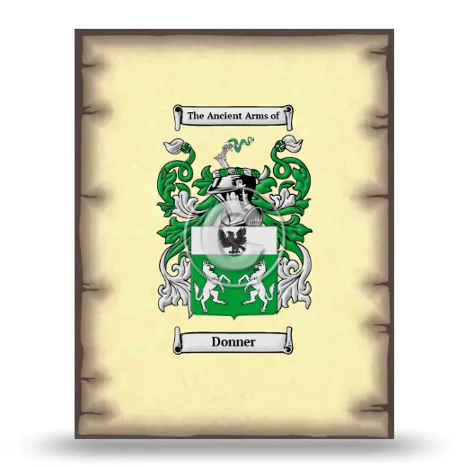 Donner Coat of Arms Print