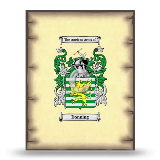 Donning Coat of Arms Print