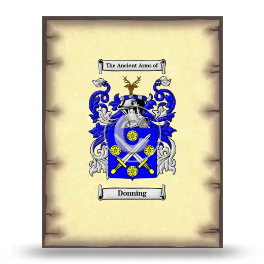 Donning Coat of Arms Print